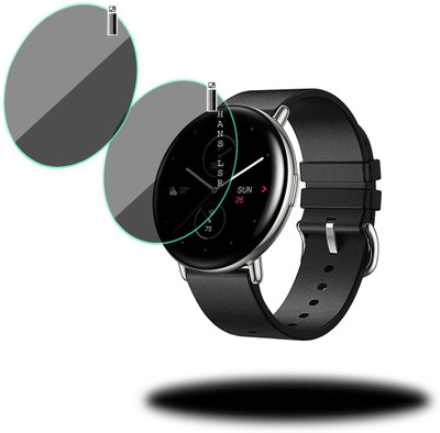 HANS LSR Screen Guard for AMAZFIT ZEPP E STYLISH CIRCLE(Pack of 2)