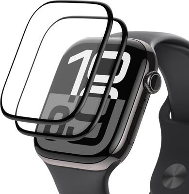 SwapME Screen Guard for iWatch Series 10 screen protector 46 mm with Anti Scratch for iWatch 10 46mm: True Colour Display, Easy to Install, Ultra Clear(Pack of 2)