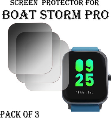 EJZATI Screen Guard for BOAT STORM PRO SMARTWATCH(Pack of 3)
