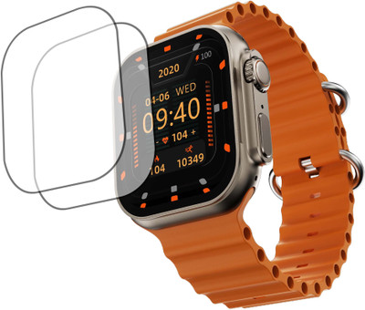 TWUAOP Screen Guard for FIRE BOLTT DAPPER SMARTWATCH(Pack of 2)