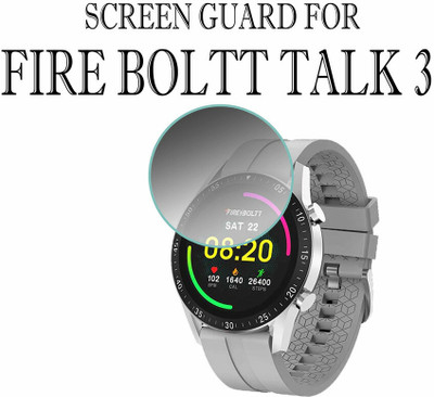 YCHROZE Screen Guard for Fire Boltt Talk 3 32.5MM(Pack of 1)