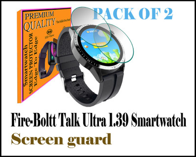 HIDEOUS Screen Guard for Fire-Boltt Talk Ultra(Pack of 2)