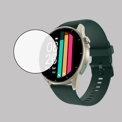 ejzatex Screen Guard for NoiseFit Crew SMARTWATCH, SCREEN GUARD(Pack of 1)