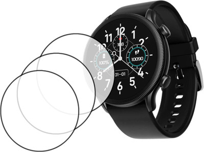 MOKPLZ Screen Guard for BOAT LUNAR SPACE PLUS SMARTWATCH(Pack of 3)