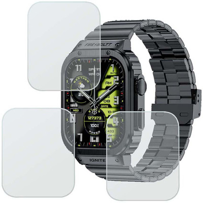 MOKPLZ Screen Guard for FIRE BOLTT MAVERICK SMARTWATCH(Pack of 3)