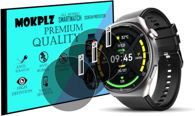 MOKPLZ Screen Guard for BEATXP VEGA X SMARTWATCH(Pack of 3)