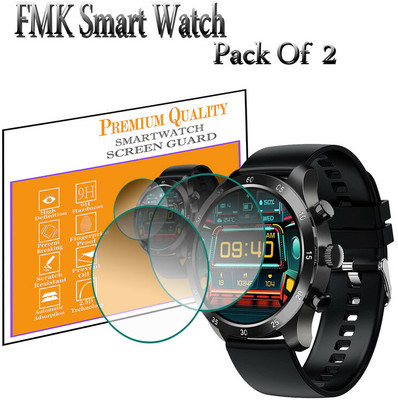 daffin Screen Guard for FMK Smart Watch(Pack of 2)
