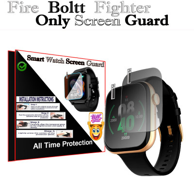 daffin Screen Guard for Fire Boltt Fighter(Pack of 2)