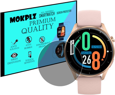 MOKPLZ Screen Guard for NOISE NOISEFIT CREW SMARTWATCH(Pack of 1)