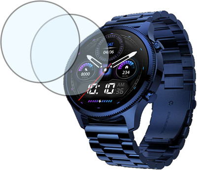 GPTECK Screen Guard for NoiseFit Halo Plus Smart Watch Screen Guard(Pack of 2)