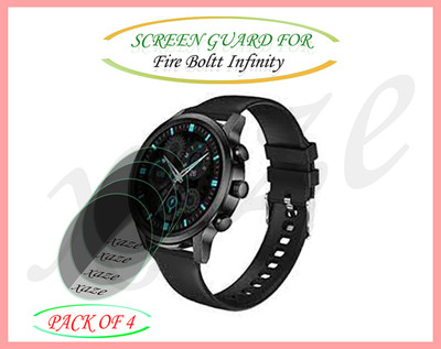 XAZE Screen Guard for Fire Boltt Infinity Smartwatch(Pack of 4)