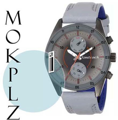 MOKPLZ Screen Guard for FASTRACK ANALOG BLACK MEN WATCH 3229SPO2(Pack of 1)