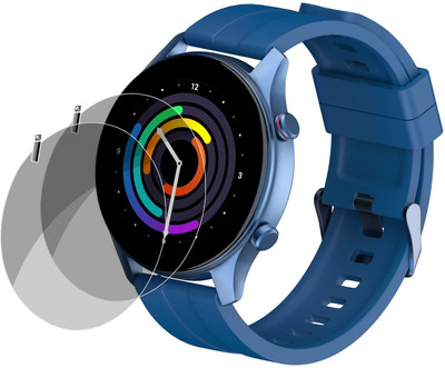 XAZE Screen Guard for NoiseFit Evolve 2 Play Smartwatch(Pack of 2)