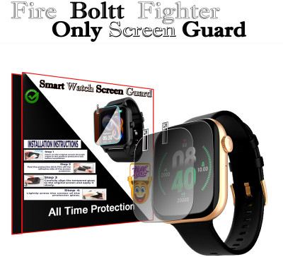 daffin Screen Guard for Fire Boltt Fighter(Pack of 2)