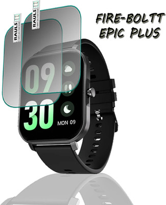 rauls Screen Guard for FIRE-BOLTT Epic Plus Smart Watch(Pack of 2)