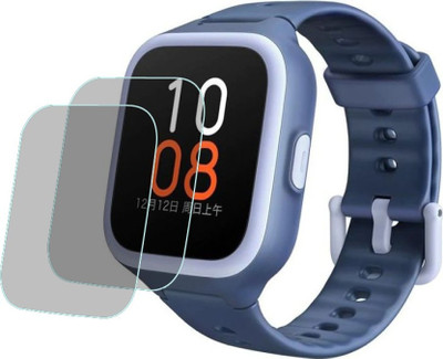 CUBES Screen Guard for Xiaomi Mi Rabbit Children's watch 4C 4G | 1.3 Inch | Soft and Flexible | Touch Sensitive | Unbreakable | Ultra Thin | Edge To Edge TPU Film ( Not Tempered Glass )(Pack of 2)