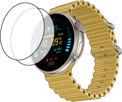 TWUAOP Screen Guard for FIRE BOLTT ASTEROID SMARTWATCH(Pack of 2)