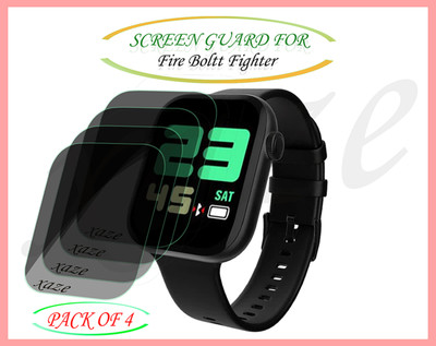 XAZE Screen Guard for Fire Boltt Fighter Smartwatch(Pack of 4)