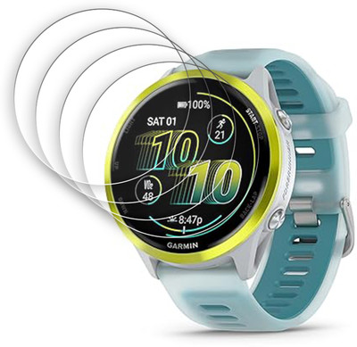 ARBAN Screen Guard for Garmin Forerunner 570 47mm Screen Protector | Anti-Scratch | Edge to Edge Full Coverage | Screen Guard for Smartwatch(Pack of 4)