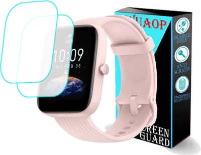 TWUAOP Screen Guard for AMAZFIT BIP 3 SMARTWATCH(Pack of 2)