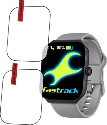 EJZATI Edge To Edge Screen Guard for FASTRACK REVOLTT FS1 MAX SMARTWATCH, SCREEN GUARD(Pack of 2)