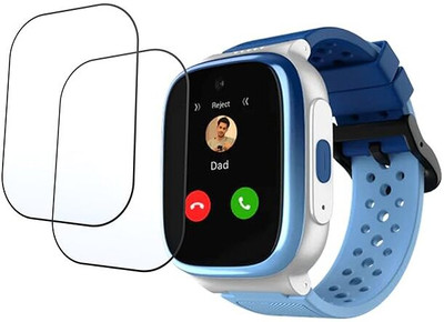 LIGHTWINGS Screen Guard for Noise Explorer Kids Watch Compatible Smartwatch(Pack of 2)