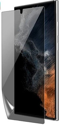 milestone mobile accessories Screen Guard for Unbreakable Hydrogel Membrane TPU Front Anti Spy Privacy Screen Guard (It is not Tempered Glass) Compatible with Samsung Galaxy S23 Ultra(Pack of 1)