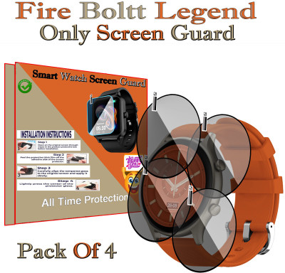 daffin Screen Guard for Fire Boltt Legend(Pack of 4)