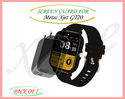 XAZE Screen Guard for Metec Xjet GT20 Smartwatch(Pack of 2)