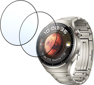 DVTECH Screen Guard for Crystal Clear Huawei Watch 4 Pro(Pack of 2)