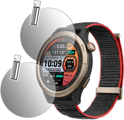 DOUMOF Screen Guard for Amazfit Cheetah Pro SMARTWATCH(Pack of 2)
