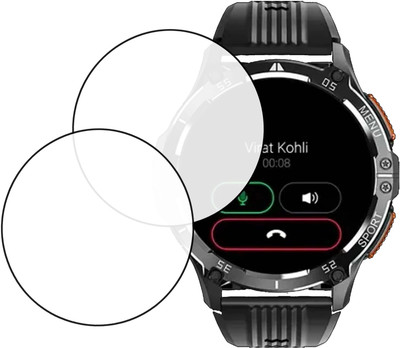 TWUAOP Screen Guard for NOISEFIT VOYAGE SMARTWATCH(Pack of 2)