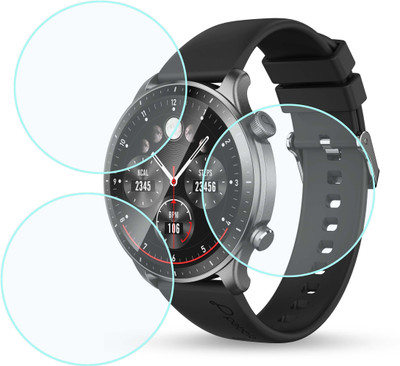 MOKPLZ Screen Guard for PEBBLE LUXE 3 SMARTWATCH(Pack of 3)