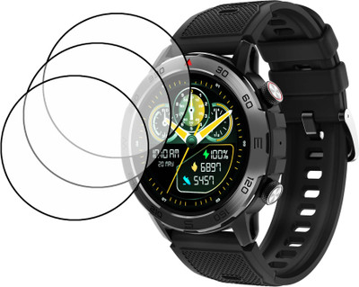 MOKPLZ Screen Guard for BEATXP DUKE SMARTWATCH(Pack of 3)