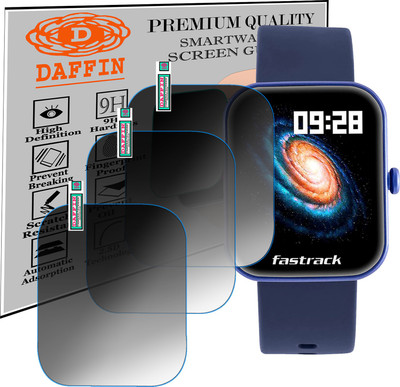 daffin Screen Guard for Fastrack Reflex Hello|BT Calling SMARTWATCH SCREENGUARD(Pack of 3)