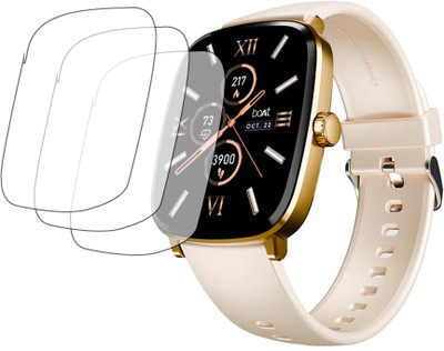 TWUAOP Screen Guard for BOAT ULTIMA REGAL SMARTWATCH SCREEN GUARD(Pack of 3)