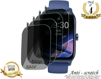 XAZE Screen Guard for Fastrack Reflex Kruz Smartwatch(Pack of 4)