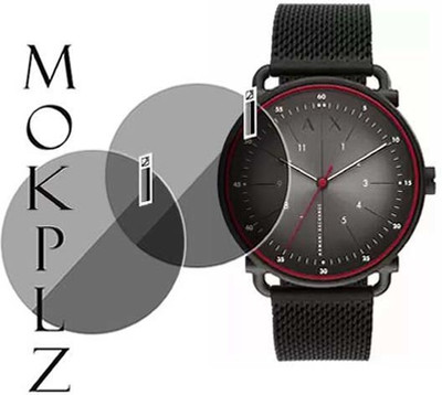 MOKPLZ Screen Guard for ARMANI EXCHANGE AX2902 ROCCO ANALOG WATCH(Pack of 2)