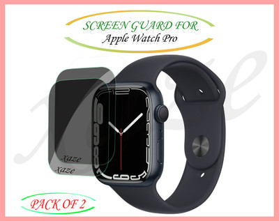 XAZE Screen Guard for Apple Watch Pro(Pack of 2)