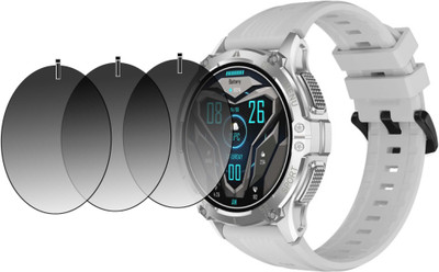 TWUAOP Screen Guard for NOISEFIT FORCE PLUS(Pack of 3)