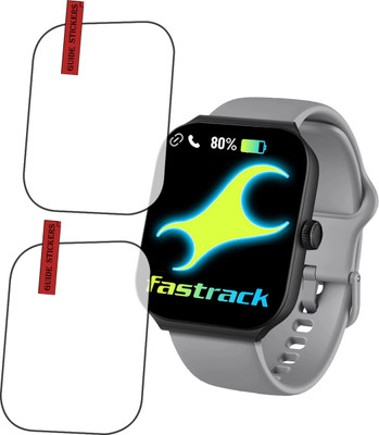 EJZATI Edge To Edge Screen Guard for FASTRACK REVOLTT FS1 MAX SMARTWATCH, SCREEN GUARD(Pack of 2)