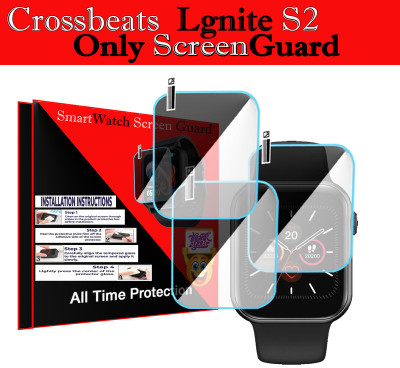 HIDEOUS Screen Guard for Crossbeats Ignite S2(Pack of 3)