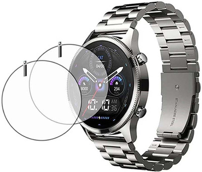 MOKPLZ Screen Guard for NOISE NOISEFIT HALO PLUS SMARTWATCH(Pack of 2)