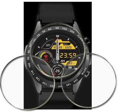 tombik Screen Guard for 4-pTron Force X11P Smartwatch(Pack of 3)