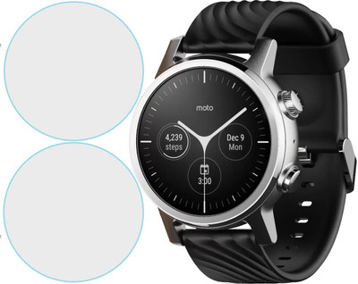 CUBES Screen Guard for Motorola Moto 360 (3rd Gen) | 1.2 Inch | Soft and Flexible | Touch Sensitive | Unbreakable | Ultra Thin High Grade TPU Film ( Not a Tempered Glass )(Pack of 2)
