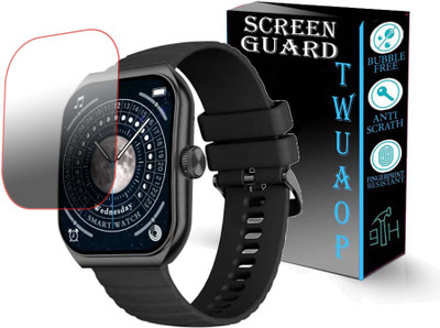 TWUAOP Screen Guard for NOISE COLORFIT HEXA SMARTWATCH(Pack of 1)