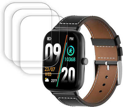 ARBAN Screen Guard for Fire-Boltt Ninja Call Pro Plus Neo 1.83 inch Smartwatch Screen Protector | Anti-Scratch | Edge to Edge Full Coverage | 9H Hardness | Screen Guard(Pack of 3)