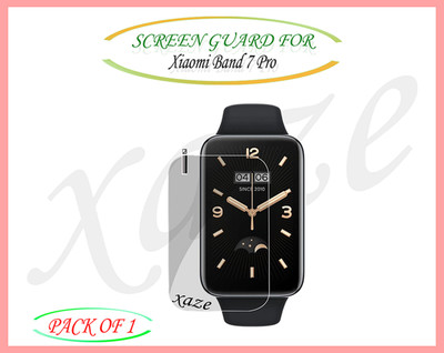 XAZE Screen Guard for Xiaomi Band 7 Pro Smartwatch(Pack of 1)