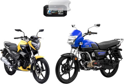 Goldenwood Screen Guard for 9H Nano Speedometer Scratch Guard Screen Protector Suitable For TVS Raider 125 / TVS Radeon 2023 (Pack Of 1)(Pack of 1)