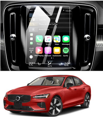 KACA Impossible Screen Guard for (company fitted) Navigation Infotainment System of Volvo S60 T4 Inscription (9 inch) 2022-Running GPS System Clear Glossy :1(Pack of 1)